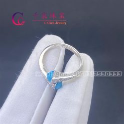 Marli Cleo Diamond Slim Ring In White Gold Sea Blue Chalcedony Cleo R1 (2)