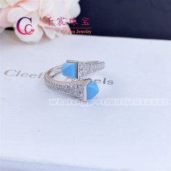 Marli Cleo Diamond Slim Ring In White Gold Turquoise Cleo R1 (5)