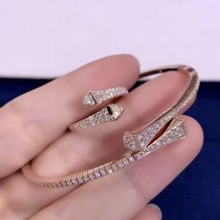 Marli Cleo Full Diamond Slim Ring In Rose Gold Cleo R8 (4)