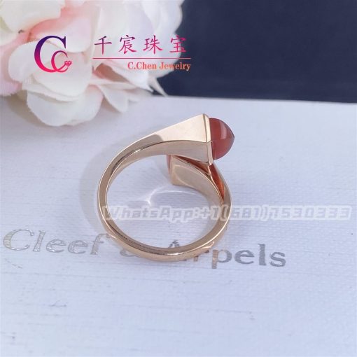 Marli Cleo Diamond Midi Ring In Rose Gold (3)