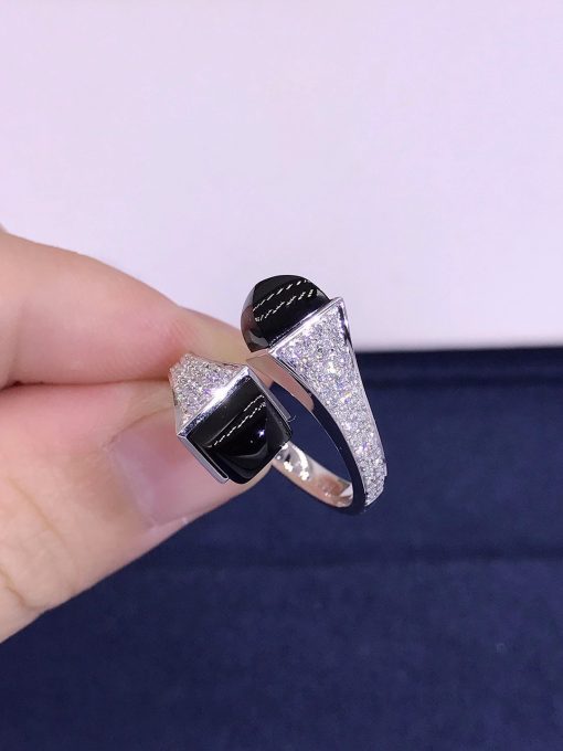 Marli Cleo Diamond Ring In White Gold Black Onyx Cleo R5 (5)