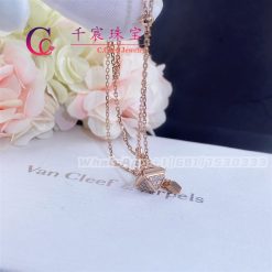 Marli Cleo Rev Mini Full Diamond Pendant In Rose Gold Cleo N32 (8)