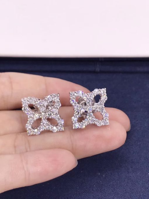 Roberto Coin Diamond Princess Earrings Adr888ea1498 (1)