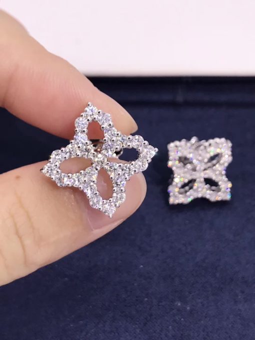 Roberto Coin Diamond Princess Earrings Adr888ea1498 (2)