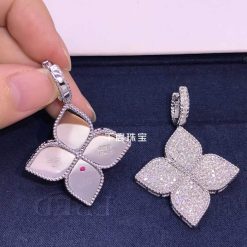 Roberto Coin Princess Flower White Gold With Diamonds Adr777ea1136 (5)