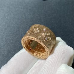 Roberto Coin Rose Gold Diamonds Venetian Princess Large Ring (1)