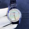 Piaget Limelight Gala Precious White Gold Mother-of-Pearl Sapphire Diamond Watch G0A45363