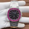 Patek Philippe Nautilus Platinum Ruby Bezel - 5711/112P