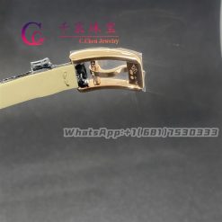 Van Cleef Arpels Alhambra Watch Small Model 18k Yellow Gold Mother Of Pearl (6)