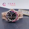 Rolex GMT-Master II M126755SARU-0003 40mm 18K Everose Gold Black Dial