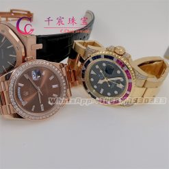 Rolex Gmt Master Ii M126755saru 0003 40mm 18k Everose Gold Black Dial (10)