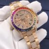 Rolex Cosmograph Daytona Rainbow Rose Gold Pave Diamonds 116595rbow-0002