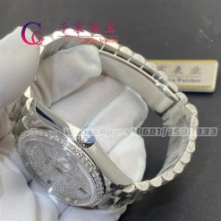 Rolex Day Date 40mm 18k White Gold 228349rbr 0036 (2)