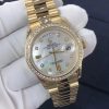 Rolex Day-Date 36 Oyster 36mm Yellow Gold and Diamonds M128348RBR-0017