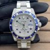 Rolex Submariner Date custom Baguette Sapphire Bezel 116610LN