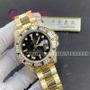 Rolex GMT-Master II Oyster Perpetual 18k Yellow Gold 40mm 116758 SANR