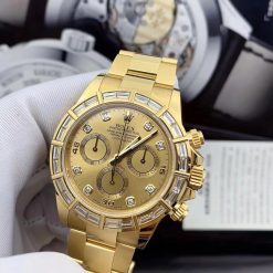 Rolex Daytona 116568 Yellow Gold Champagne Dial Diamonds (6)