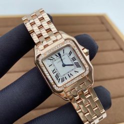 Cartier Panthere De Cartier Watch Medium Model Quartz Movement Wjpn0009 (2)