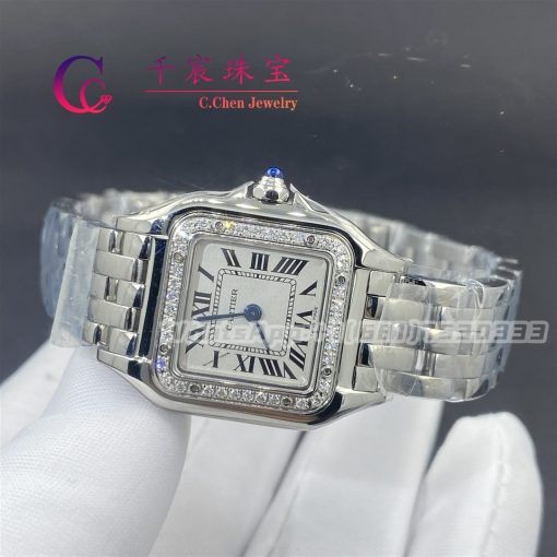 Cartier Panthere De Cartier Watch Small Model Quartz Movement W4pn0007 (6)