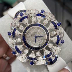 Bvlgari Divas Dream Watch White Gold And Diamonds And Sapphires (2)