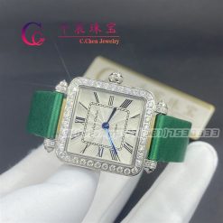 Charles Oudin Pansy Retro Green Straps Watch Medium – 24mm