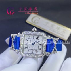 Charles Oudin Pansy Retro 20MM Watch with Elements Roman Style