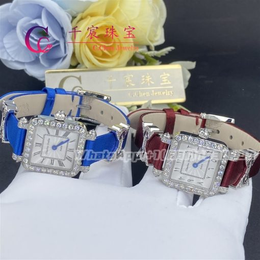 Charles Oudin Pansy Retro 20mm Watch With Elements Roman Style (6)