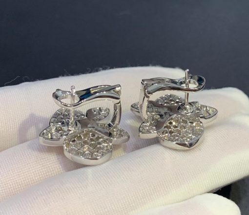 Cartier Caresse Dorchidees Diamond Earrings N8042800 (4)