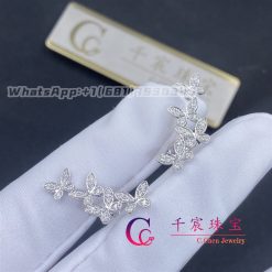 Graff Pave Butterfly Diamond Petite Ear Climbers Rge1818 (10)