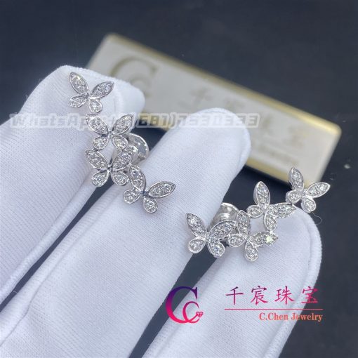 Graff Pave Butterfly Diamond Petite Ear Climbers Rge1818 (12)