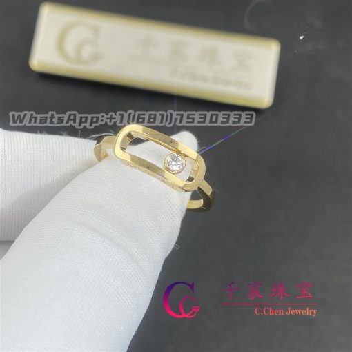 Messika Move Uno Gold LM Yellow Gold For Her Diamond Ring 12390-YG