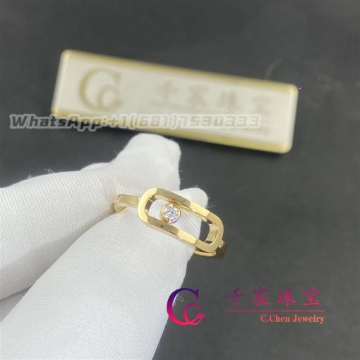 Messika Move Uno Gold Lm Yellow Gold For Her Diamond Ring 12390 Yg (6)