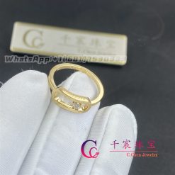 Messika Move Uno Gold Lm Yellow Gold For Her Diamond Ring 12390 Yg (7)