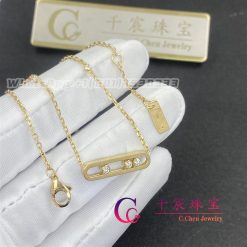 Messika Baby Move Yellow Gold For Her Diamond Necklace 04323 Yg (2)