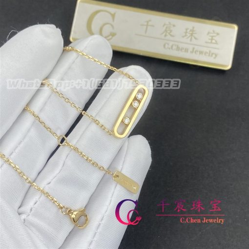 Messika Baby Move Yellow Gold For Her Diamond Necklace 04323 Yg (4)