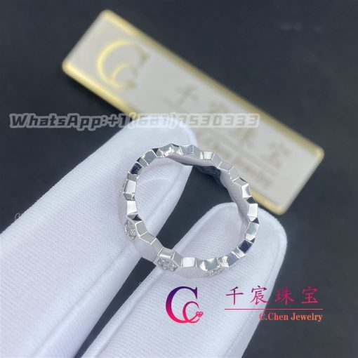 Chaumet Paris Bee My Love Ring White Gold Diamonds 4mm 084676 (2)