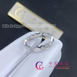 Chaumet Paris Bee My Love Ring White Gold Diamonds 4mm 084676 (3)