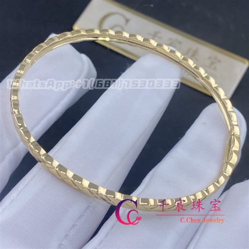 Chanel Coco Crush Bracelet Quilted Motif Mini Version Yellow Gold Diamonds J12327 (11)