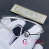 Chopard Happy Hearts Bangle White Gold Onyx 857482-1200