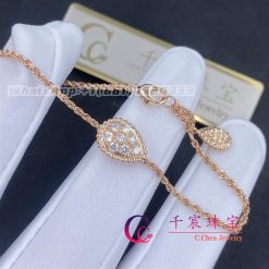 Boucheron Serpent Boheme Bracelet S Motif In 18k Rose Gold Jbt00602m (2)