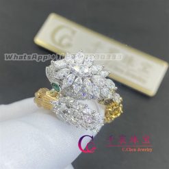 Bulgari Serpenti Ring with snakewood and diamonds 354391 AN857756