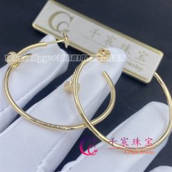 Cartier Juste Un Clou Earrings Yellow Gold Diamonds B8301225 (4)