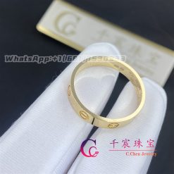 Cartier Love Wedding Band 18k Yellow Gold B4085000 (2)