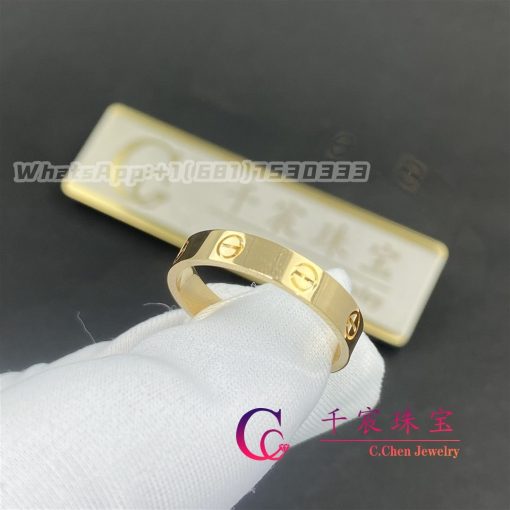 Cartier Love Wedding Band 18k Yellow Gold B4085000 (5)