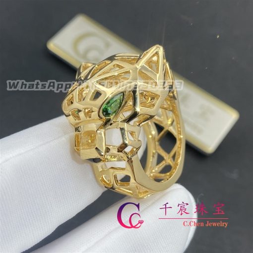 Cartier Panthere De Cartier Ring 18k Yellow Gold N4767900 (1)