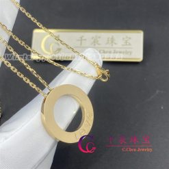 Cartier Love Necklace In 18k Yellow Gold And 3 Diamonds B7014500 (3)