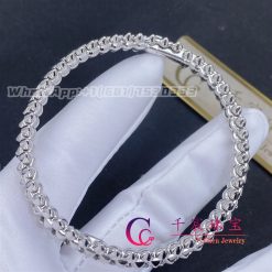 Cartier Clash De Cartier Bracelet Medium 18k Model White Gold B6065717 8mm (2)