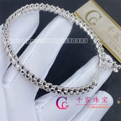 Cartier Clash De Cartier Bracelet Medium 18k Model White Gold B6065717 8mm (3)