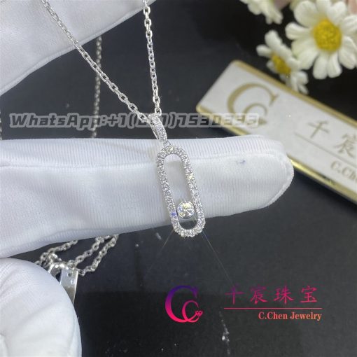 Messika Move Uno Pave Lm White Gold For Her Diamond Necklace 12058 Wg (7)