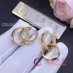 Cartier Love Earrings 18k Yellow Gold B8301499 (4)